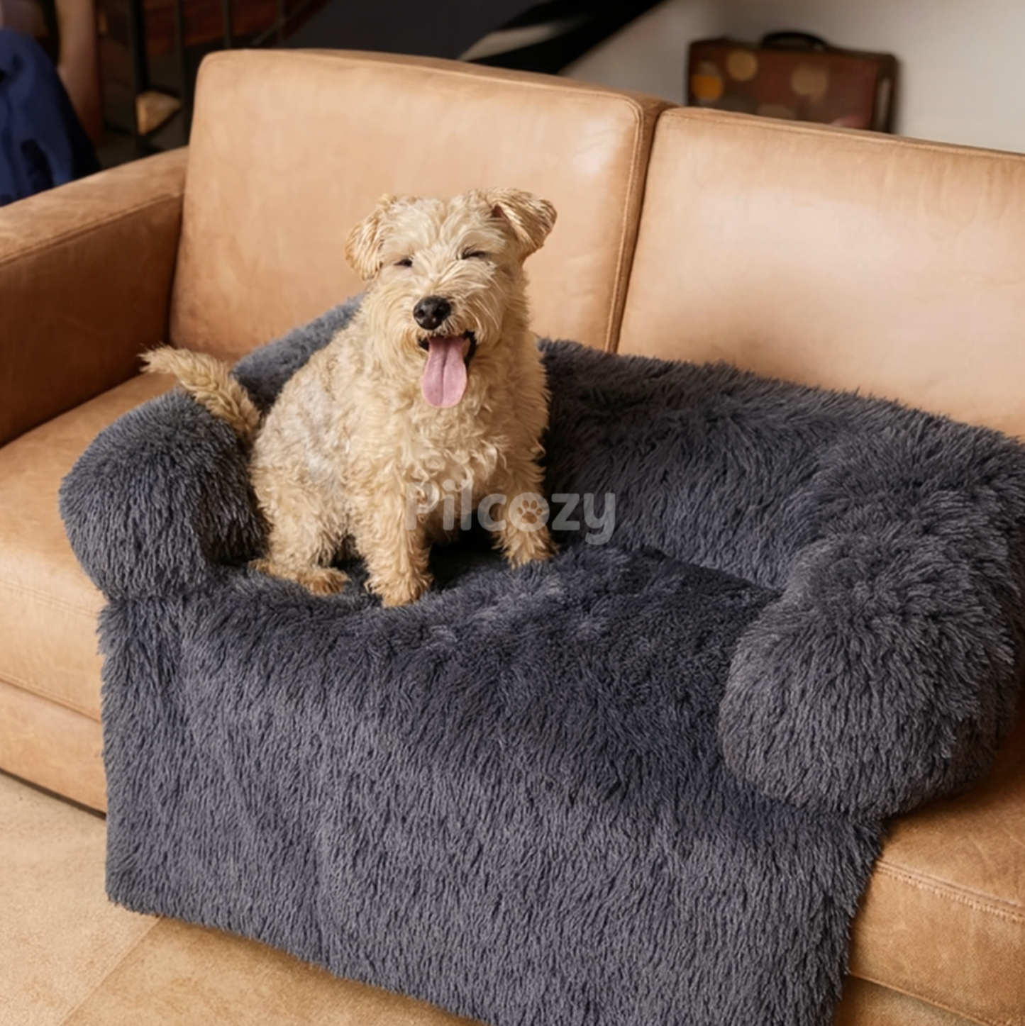 Calming furniture protector