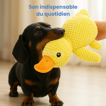 Calming duck dog toy