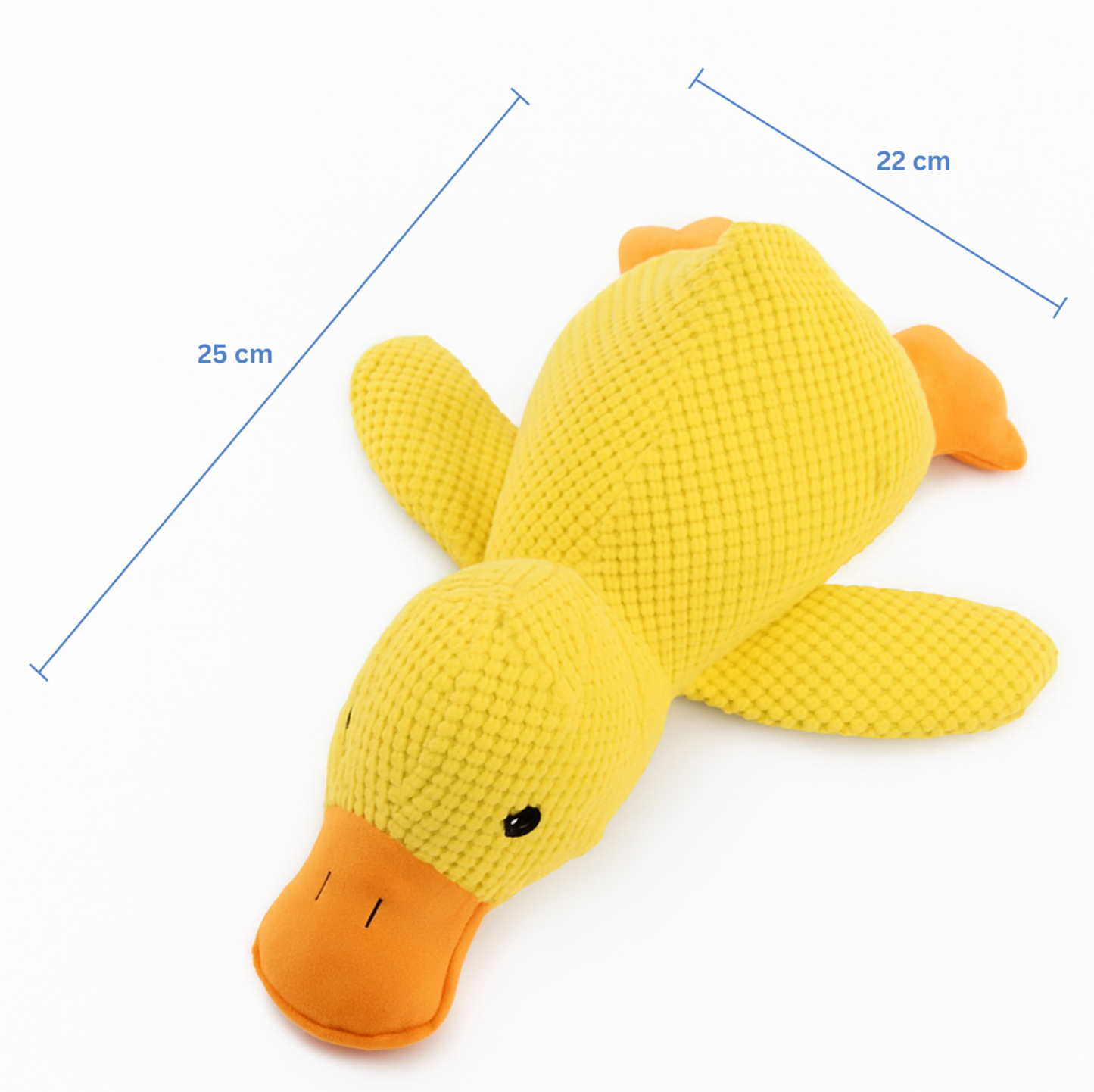 Calming duck dog toy