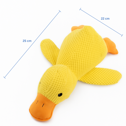 Calming duck dog toy